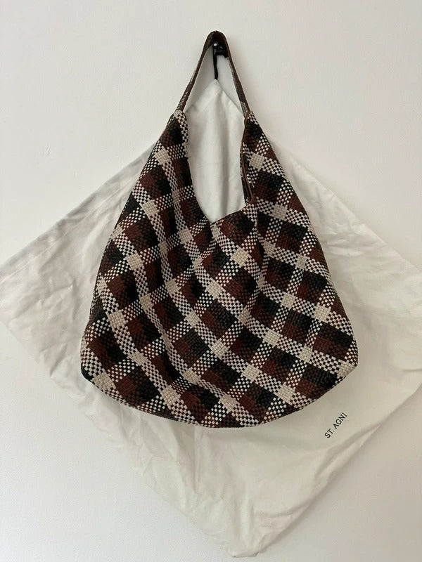 St Agni Woven Shoulder bag