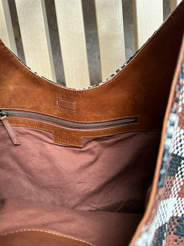 St Agni Woven Shoulder bag