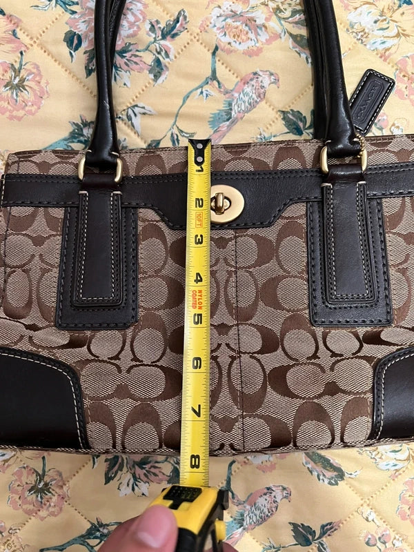 Vintage y2k Coach Signature Hampton Carryall Bag