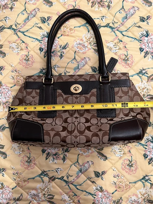 Vintage y2k Coach Signature Hampton Carryall Bag