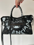 Balenciaga Graffiti Classic City Bag Small