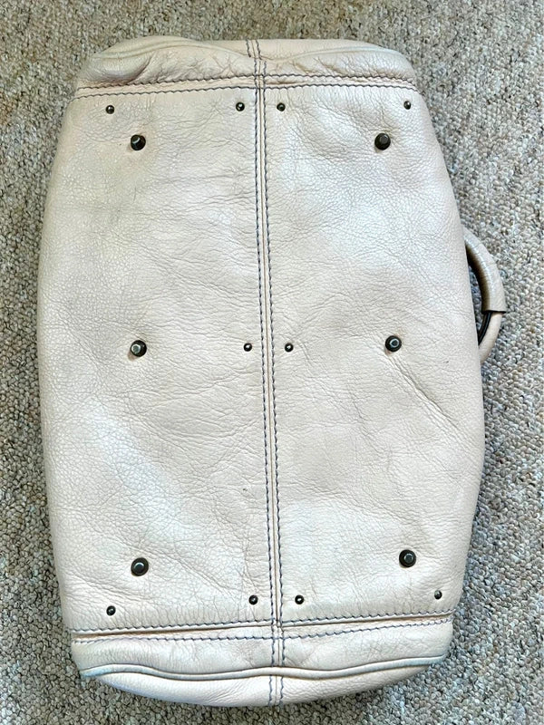 100% Authentic Chloe Paddington Cappuccino Cream Soft Leather Bag Rare