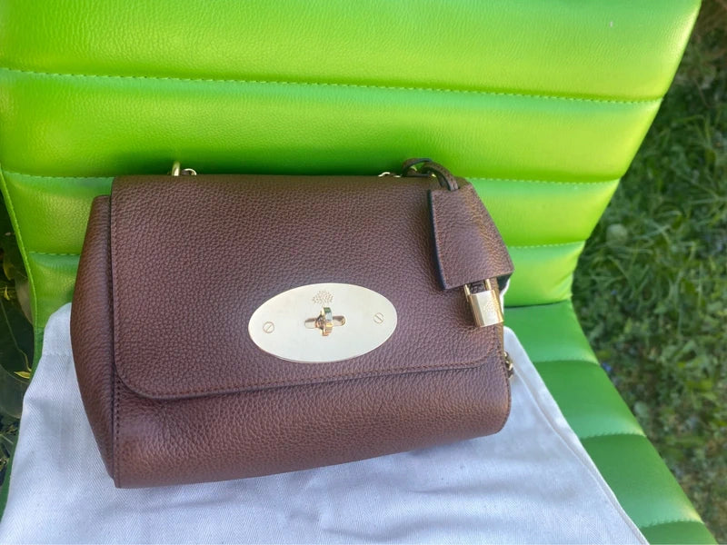 Mulberry Authentic Small Lily Oak Classic Grain BNWT. Crossbody/Shoulder Bag