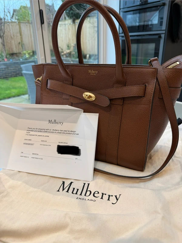 Mulberry Small Zipped Bayswater